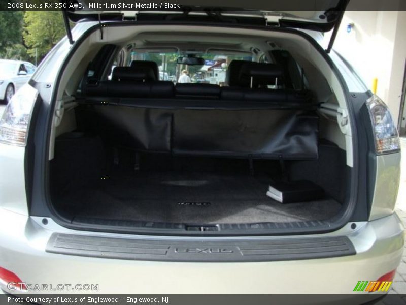Millenium Silver Metallic / Black 2008 Lexus RX 350 AWD