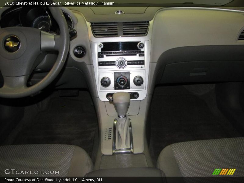 Silver Ice Metallic / Titanium 2010 Chevrolet Malibu LS Sedan