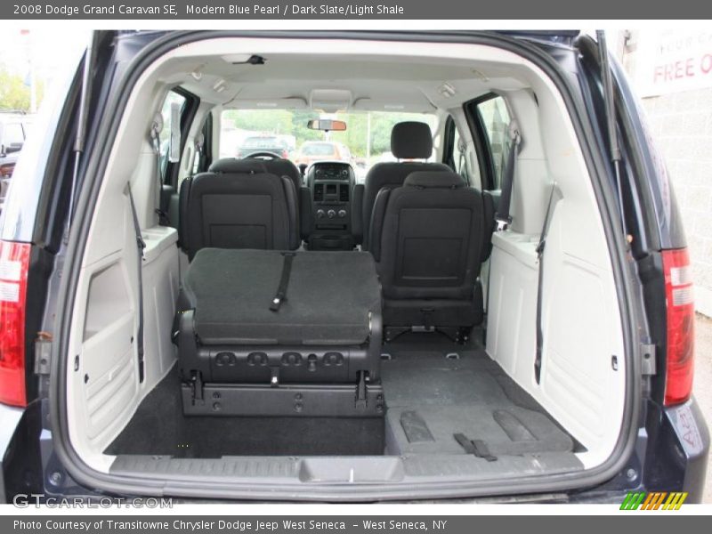 Modern Blue Pearl / Dark Slate/Light Shale 2008 Dodge Grand Caravan SE