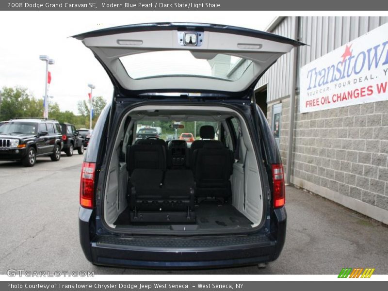 Modern Blue Pearl / Dark Slate/Light Shale 2008 Dodge Grand Caravan SE