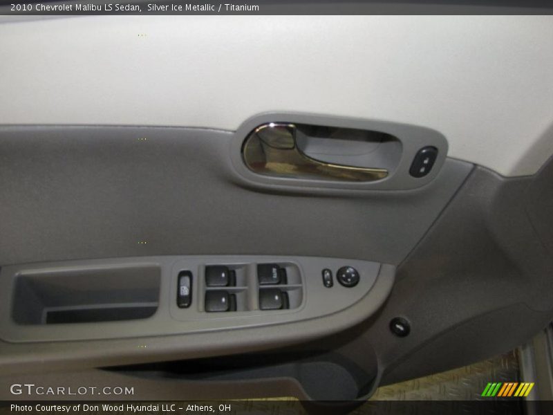 Silver Ice Metallic / Titanium 2010 Chevrolet Malibu LS Sedan