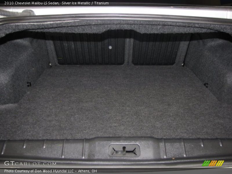 Silver Ice Metallic / Titanium 2010 Chevrolet Malibu LS Sedan