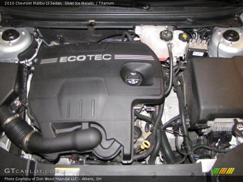 Silver Ice Metallic / Titanium 2010 Chevrolet Malibu LS Sedan