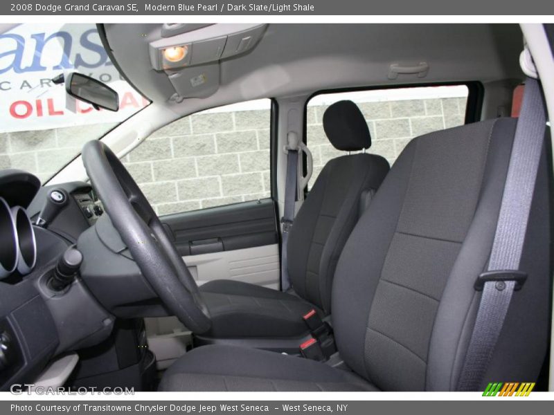 Modern Blue Pearl / Dark Slate/Light Shale 2008 Dodge Grand Caravan SE