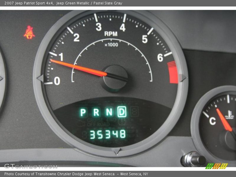 Jeep Green Metallic / Pastel Slate Gray 2007 Jeep Patriot Sport 4x4