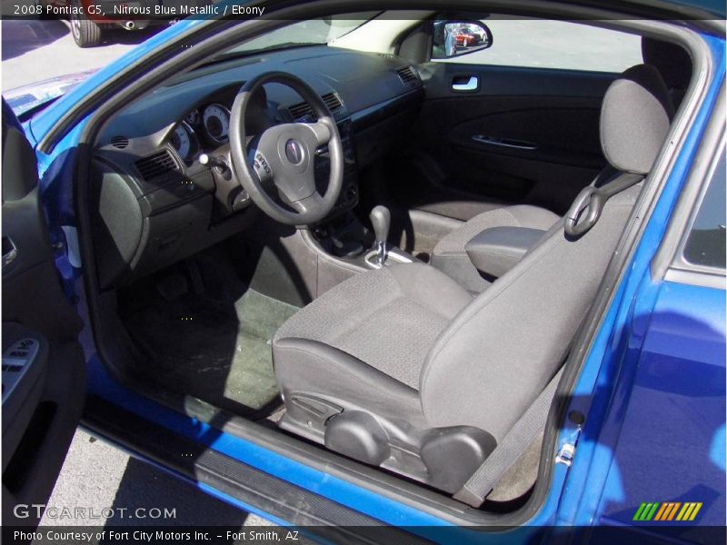 Nitrous Blue Metallic / Ebony 2008 Pontiac G5