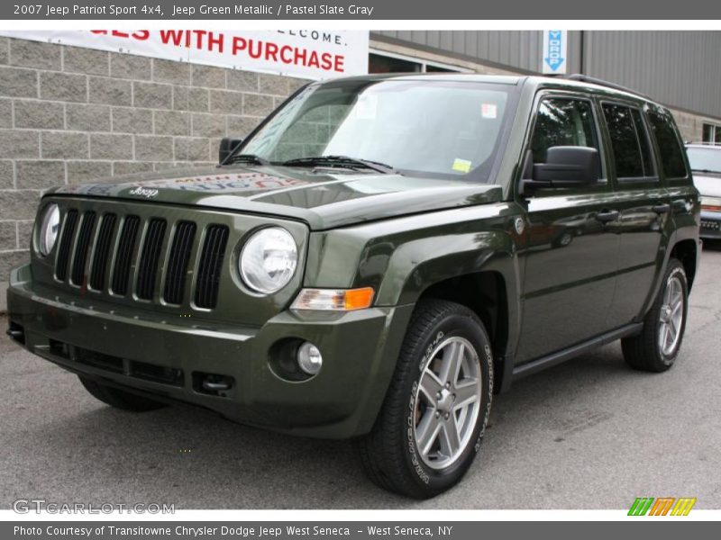 Jeep Green Metallic / Pastel Slate Gray 2007 Jeep Patriot Sport 4x4