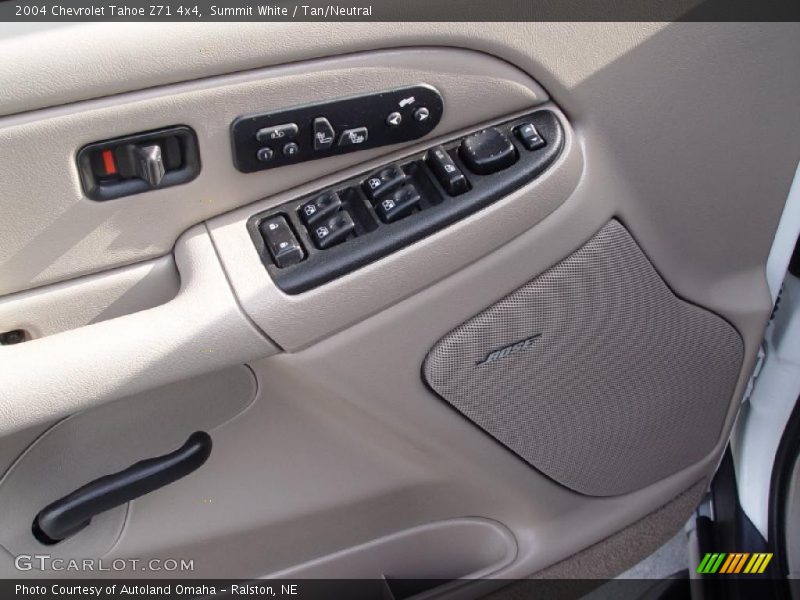 Summit White / Tan/Neutral 2004 Chevrolet Tahoe Z71 4x4