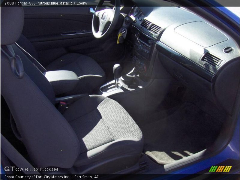 Nitrous Blue Metallic / Ebony 2008 Pontiac G5
