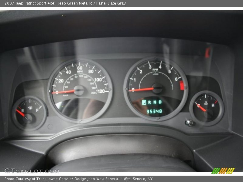 Jeep Green Metallic / Pastel Slate Gray 2007 Jeep Patriot Sport 4x4