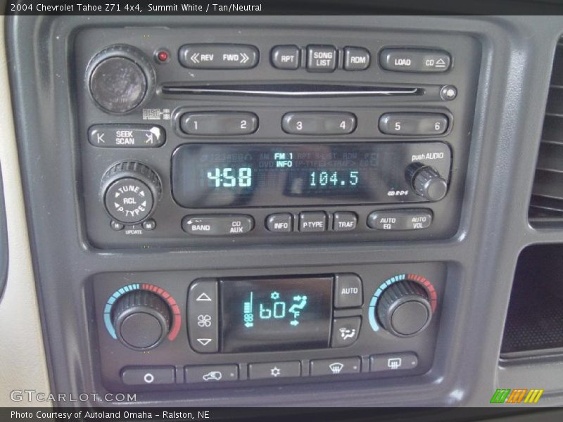 Summit White / Tan/Neutral 2004 Chevrolet Tahoe Z71 4x4