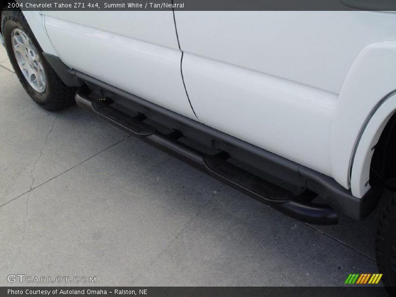 Summit White / Tan/Neutral 2004 Chevrolet Tahoe Z71 4x4