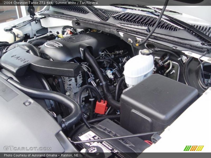 Summit White / Tan/Neutral 2004 Chevrolet Tahoe Z71 4x4