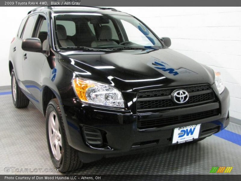 Black / Ash Gray 2009 Toyota RAV4 4WD