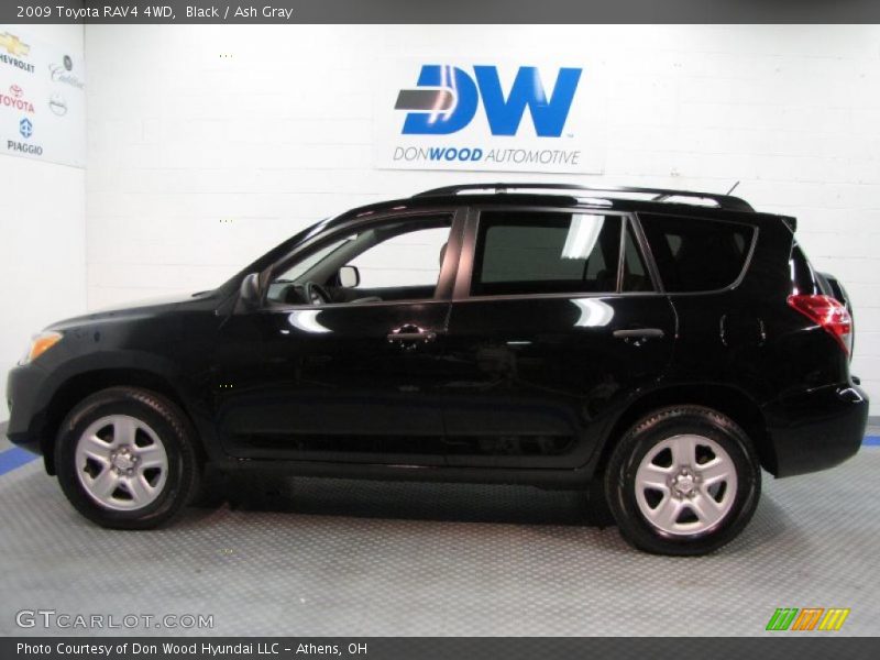 Black / Ash Gray 2009 Toyota RAV4 4WD