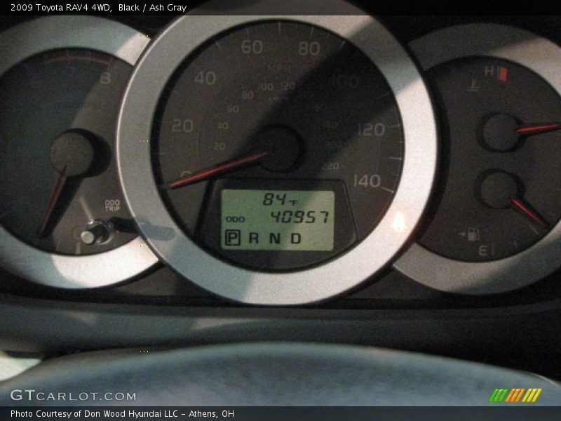 Black / Ash Gray 2009 Toyota RAV4 4WD