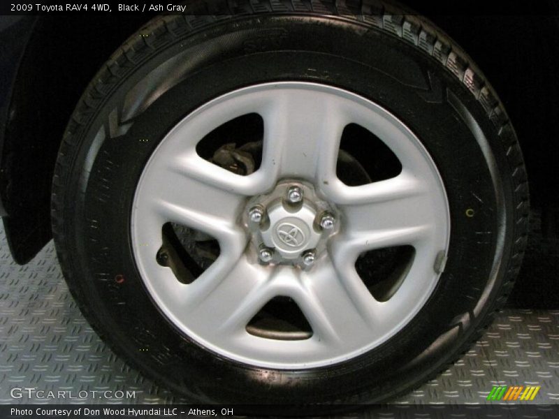 Black / Ash Gray 2009 Toyota RAV4 4WD