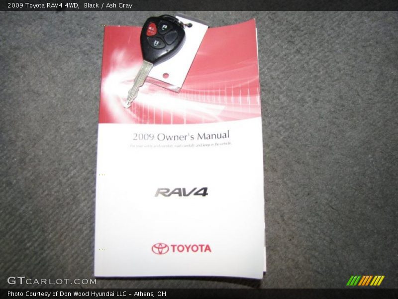 Black / Ash Gray 2009 Toyota RAV4 4WD