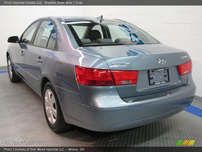 Medium Silver Blue / Gray 2010 Hyundai Sonata GLS