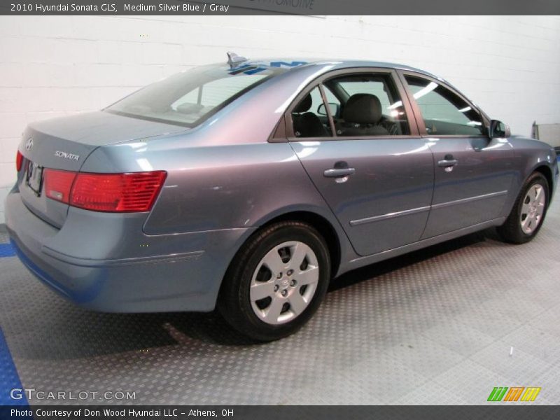 Medium Silver Blue / Gray 2010 Hyundai Sonata GLS