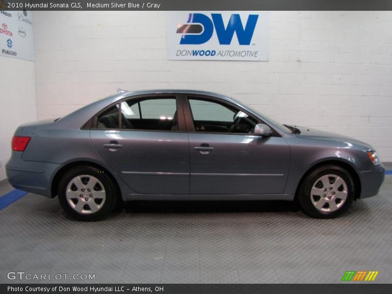 Medium Silver Blue / Gray 2010 Hyundai Sonata GLS