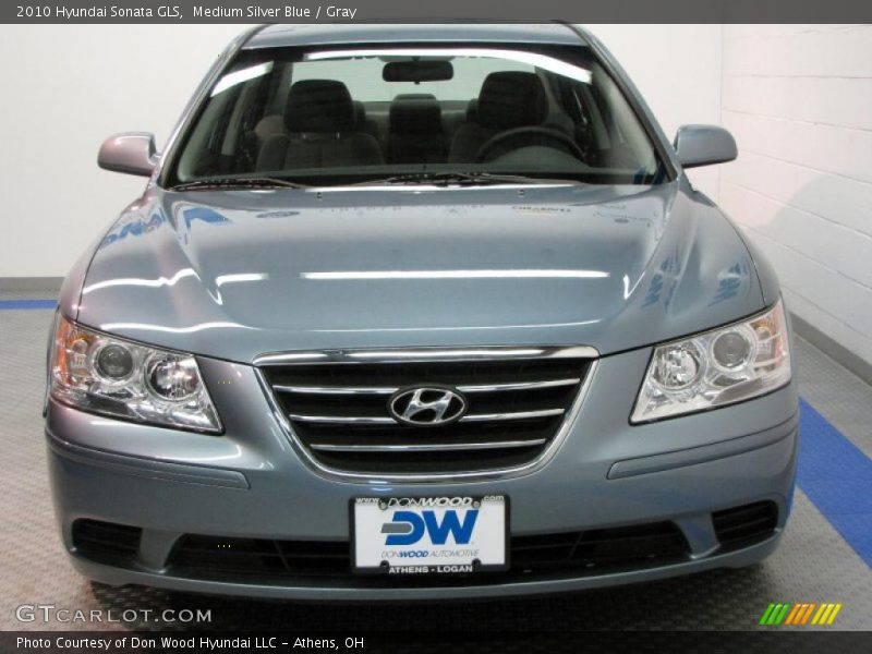 Medium Silver Blue / Gray 2010 Hyundai Sonata GLS