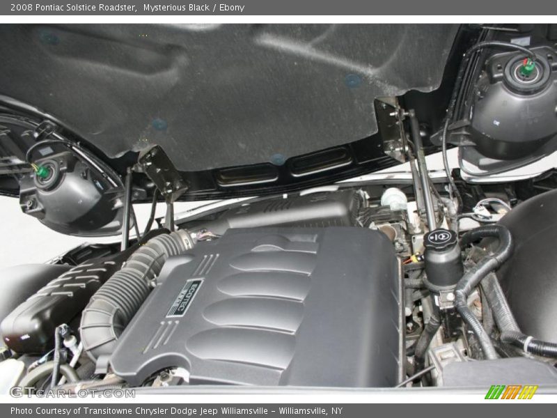 Mysterious Black / Ebony 2008 Pontiac Solstice Roadster