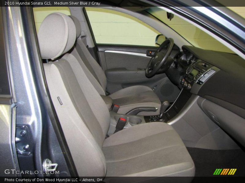 Medium Silver Blue / Gray 2010 Hyundai Sonata GLS