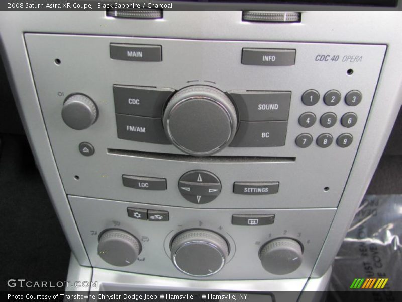 Black Sapphire / Charcoal 2008 Saturn Astra XR Coupe