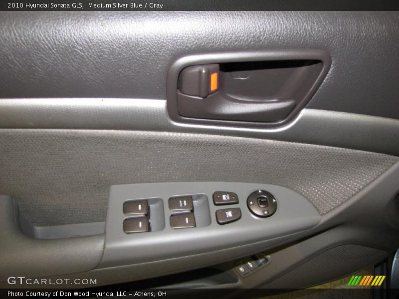 Medium Silver Blue / Gray 2010 Hyundai Sonata GLS