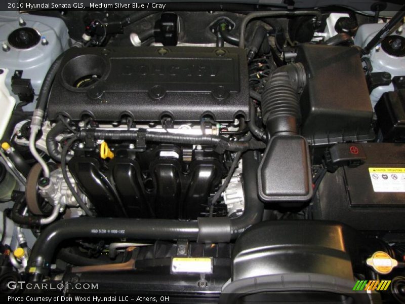 Medium Silver Blue / Gray 2010 Hyundai Sonata GLS