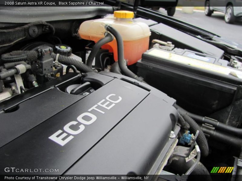 Black Sapphire / Charcoal 2008 Saturn Astra XR Coupe