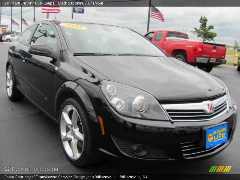 Black Sapphire / Charcoal 2008 Saturn Astra XR Coupe