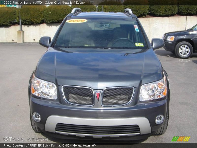 Cyber Gray Metallic / Ebony 2009 Pontiac Torrent AWD