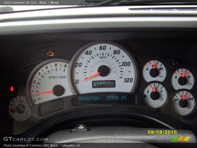 Black / Wheat 2003 Hummer H2 SUV