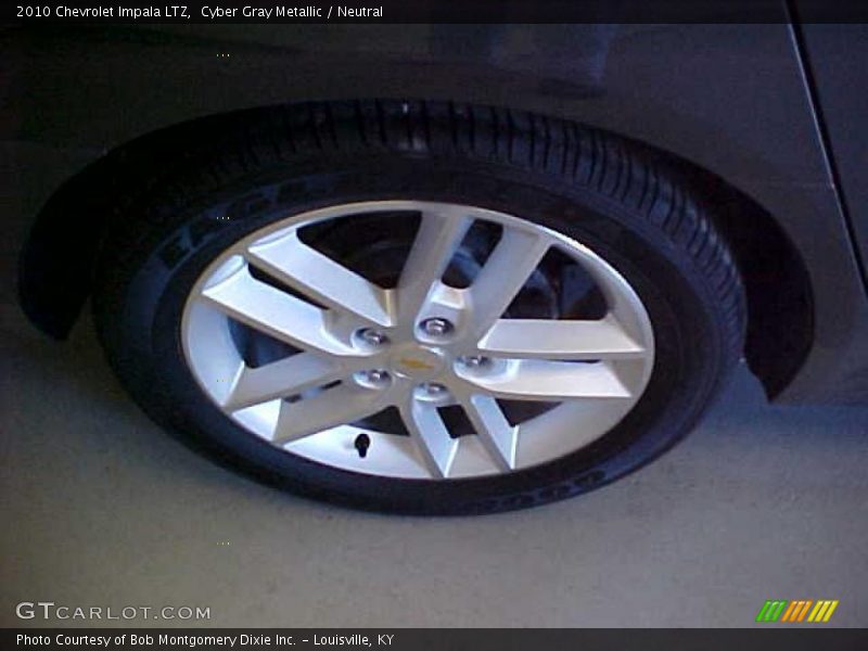 Cyber Gray Metallic / Neutral 2010 Chevrolet Impala LTZ