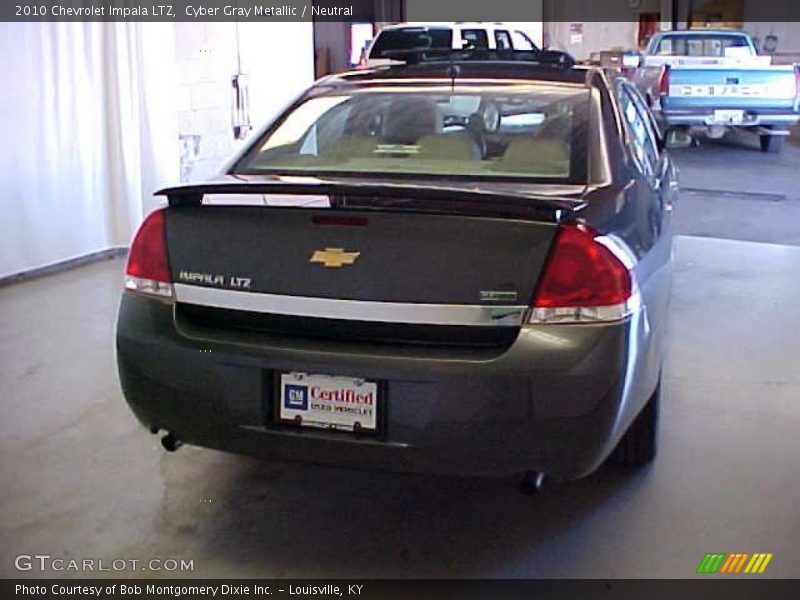 Cyber Gray Metallic / Neutral 2010 Chevrolet Impala LTZ
