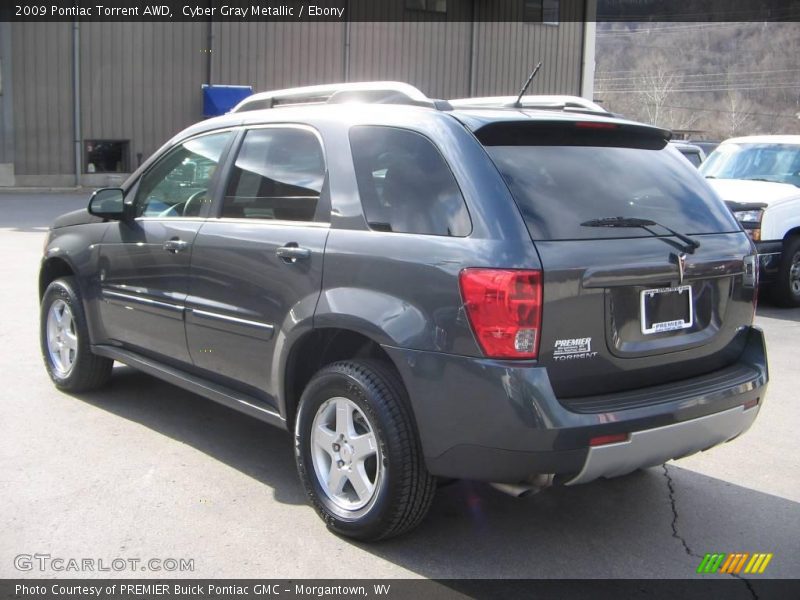 Cyber Gray Metallic / Ebony 2009 Pontiac Torrent AWD