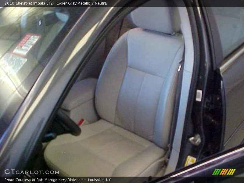 Cyber Gray Metallic / Neutral 2010 Chevrolet Impala LTZ