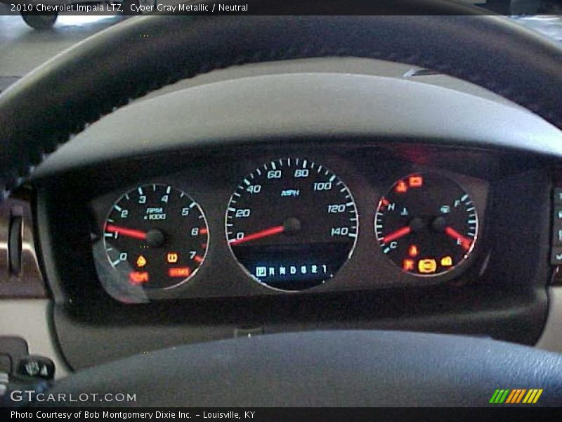 Cyber Gray Metallic / Neutral 2010 Chevrolet Impala LTZ