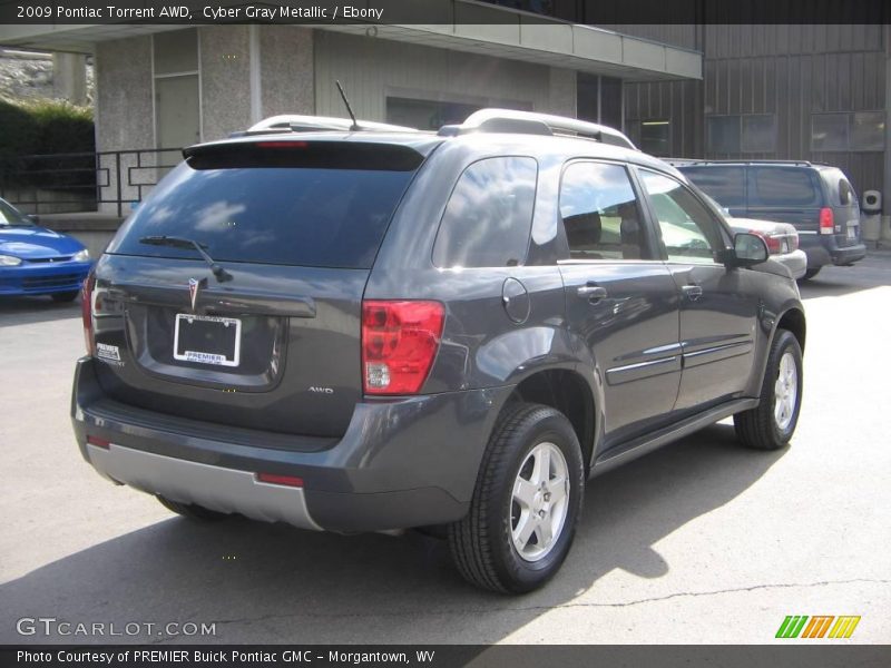 Cyber Gray Metallic / Ebony 2009 Pontiac Torrent AWD