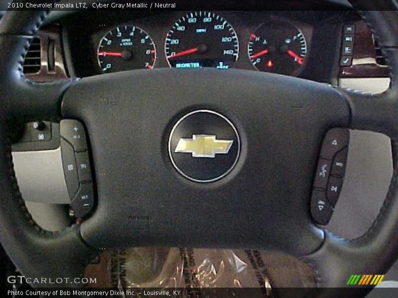 Cyber Gray Metallic / Neutral 2010 Chevrolet Impala LTZ