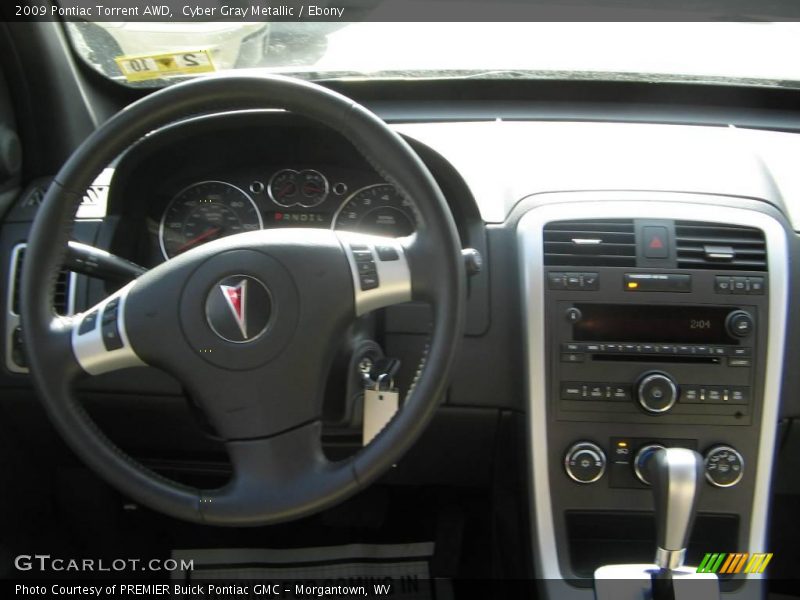 Cyber Gray Metallic / Ebony 2009 Pontiac Torrent AWD