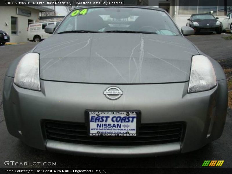 Silverstone Metallic / Charcoal 2004 Nissan 350Z Enthusiast Roadster