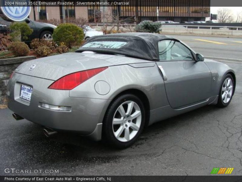 Silverstone Metallic / Charcoal 2004 Nissan 350Z Enthusiast Roadster