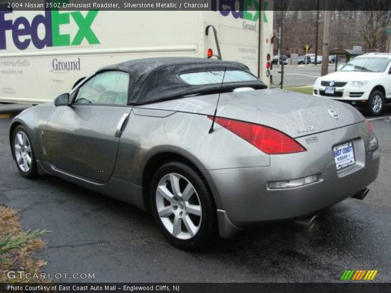 Silverstone Metallic / Charcoal 2004 Nissan 350Z Enthusiast Roadster