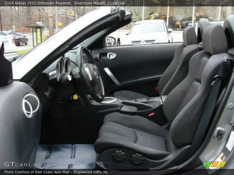 Silverstone Metallic / Charcoal 2004 Nissan 350Z Enthusiast Roadster