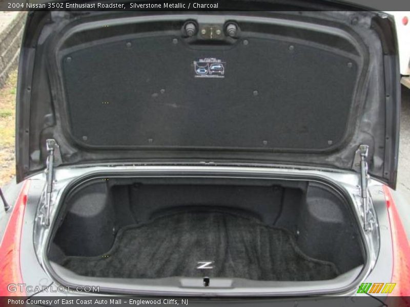 Silverstone Metallic / Charcoal 2004 Nissan 350Z Enthusiast Roadster