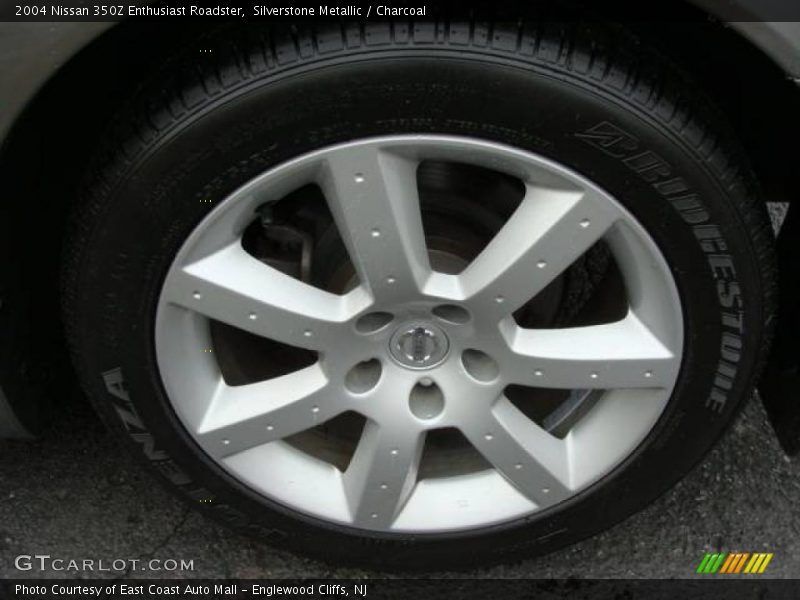 Silverstone Metallic / Charcoal 2004 Nissan 350Z Enthusiast Roadster