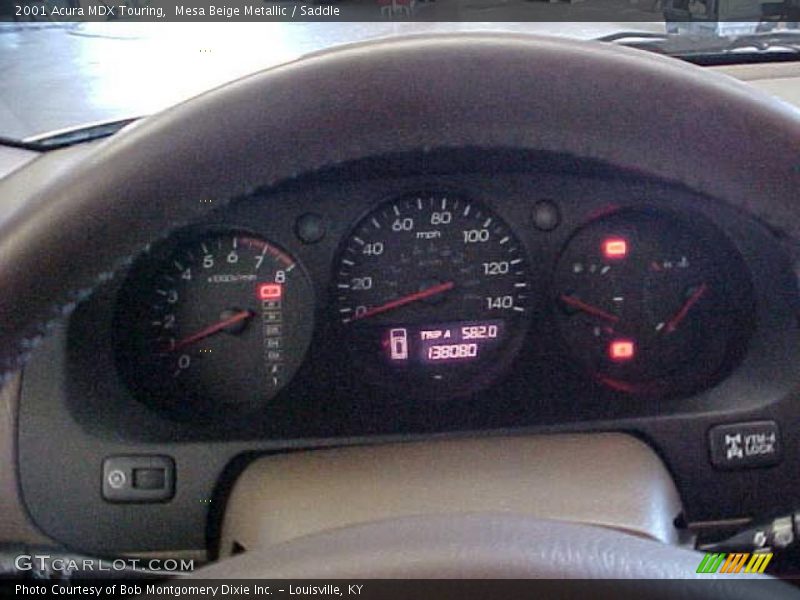 Mesa Beige Metallic / Saddle 2001 Acura MDX Touring